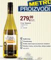 METRO Chardonnay belo vino 0,75l
