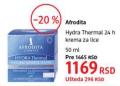 DM market Afrodita Hydra Thermal 24 h krema za lice