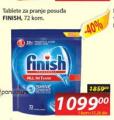 InterEx Finish tablete za mašinsko pranje sudova 72 kom