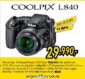 Tehnomanija Fotoaparat Nikon Coolpix L840, 38 X zoom, 16 MPix