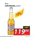 InterEx San Miguel svetlo pivo 0,33 l