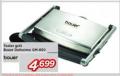 Win Win computer Toster grill Bauer Dellssimo GM-850