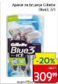 SuperVero Aparat za brijanje Gillette Blue 3, 3 kom