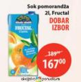 MAXI Fructal sok od pomorandže 2 l