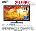 METRO Adler LED TV 39’’ LE39D2A T2, Dijagonala ekrana: 39”/100 cm
