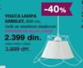 Emmezeta Viseća lampa Barklez fi 36 cm
