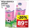 IDEA Jogurt Moja Kravica 2,8% mm 1 l