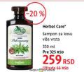 DM market Herbal Care šampon za kosu 330 ml