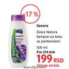 DM market Genera Dolce Natura šampon za kosu sa pantenolom