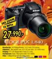 Tehnomanija Nikon Coolpix L840 fotoaparat 38x zoom, 16 MPix