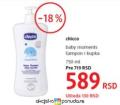 DM market Chicco kupka i šampon 750 ml