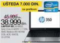 Emmezeta Laptop HP 350 J4U45ES Intel Celeron i3-4005U 1.7GHz