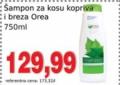 Univerexport Šampon za kosu kopriva i breza Orea 750 ml