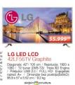 Metalac LG LCD LED TV 42LF561V Graphite