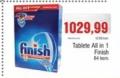 Univerexport Finish 84 tablete za mašinsko pranje sudova