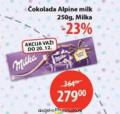 MAXI Milka Alpine mlečna čokolada 250 g