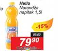 InterEx Hello sok od narandže 1,5 l