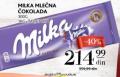 IDEA Milka mlečna čokolada 300 g