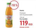 DM market Fruvita Premium sokovi od pomorandže 750 ml