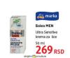 DM market Balea MEN Ultra Sensitive krema za lice