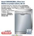Centar bele tehnike Mašina za pranje sudova Bosch SMS40E38EU Silver Inox 60 cm