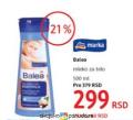 DM market Balea mleko za telo 500 ml