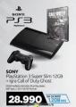 Gigatron Sony PlayStation PS3 konzola SUper Slim 12GB + igrica Call of Duty Ghost