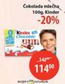 MAXI Kinder mlečna čokolada 100 g