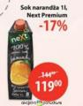MAXI Sok Next Premium od narandže 1 l