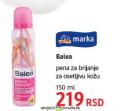 DM market Balea pena za brijanje 150 ml