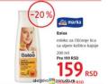 DM market Balea mleko za čišćenje lica sa uljem koštice kajsije 200 ml