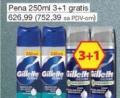 METRO Gillette pena za brijanje 4x250 ml