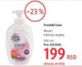 DM market Fresh&Clean Neven intimna kupka 200 ml
