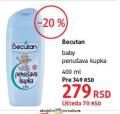 DM market Becutan baby penušava kupka 400 ml