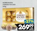 Roda Ferrero Rocher bombonjera 100 g