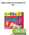 Univerexport Somat All in 1 tablete za mašinsko pranje sudova 42 kom
