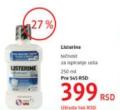 DM market Listerine tečnost za ispiranje usta 250 ml