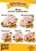 Katalog Matijević akcija piletine 22. april - 03. maj 2016