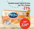 MAXI Perfex Peach Deluxe toalet papir troslojni, 10 rolni