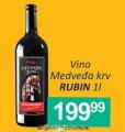 Aman doo Medveđa krv crveno vino Rubin 1L