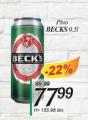 Inter Aman Becks pivo svetlo u limenci 0,5 l