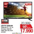 Home Center Vox televizor 32 in LED HD Ready