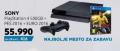 Gigatron Sony PlayStation PS4 konzola 500GB + igrica PES2016 + igrica EURO2016