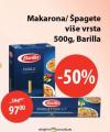 MAXI Barilla špagete, makarone 500g