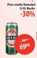 MAXI Becks pivo svetlo u limenci 0,5l