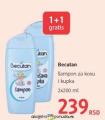 DM market Šampon za kosu i kupka Becutan, akcija 1+1