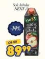 Aman Plus Next voćni nektar sok od jabuke 1l