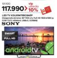 Home Center Televizor Sony TV 55 in LED Full HD androidtv