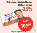 MAXI Kinder mlečna čokolada, 100g