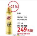 DM market Dezodorans B.U. Golden Kiss, 150ml